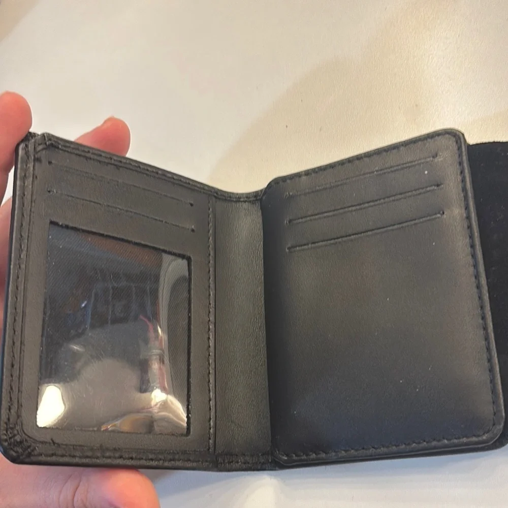 Black Leather Wallet
